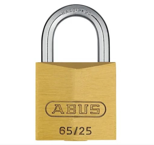65/25 BRASS PADLOCK               KA 251 ABUS
