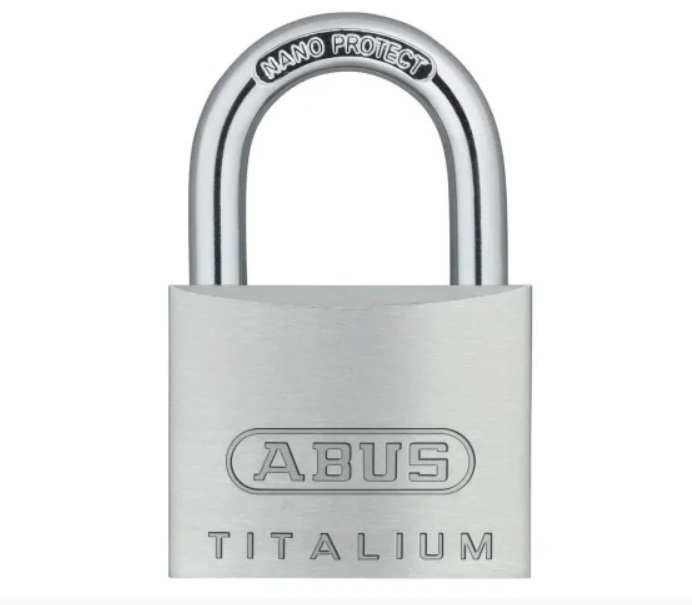 64TI/40 TITALIUM PADLOCK CARDED    55015 ABUS