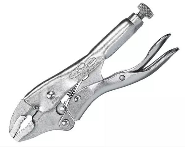 CURVED JAW WIRE STRIP LOCKING PLIER 10IN V/GRIP