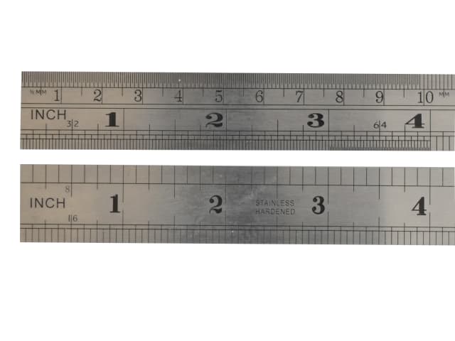 FR112ME STEEL RULE 12IN/300MM FISHER