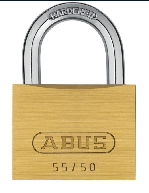 55/50 BRASS PADLOCK              KA 5501 ABUS