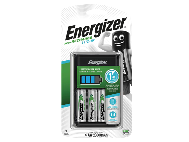 1 HOUR CHARGER INC 4 X 2300 BATTS  S623 ENERGIZE