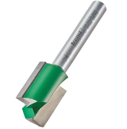 TWO FLUTE 15.9MM DIA X 19.1MM CUT CRAFT TC