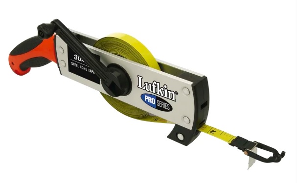 Lufkin Frame Tape 50m/165ft (Width 13mm) - Steel Blade