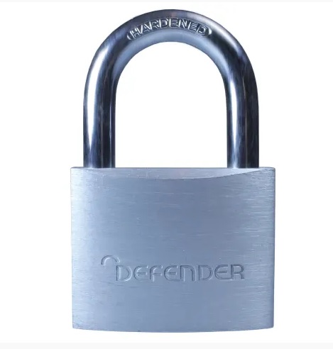 Aluminium Padlock Keyed Alike 50mm DEFENDER