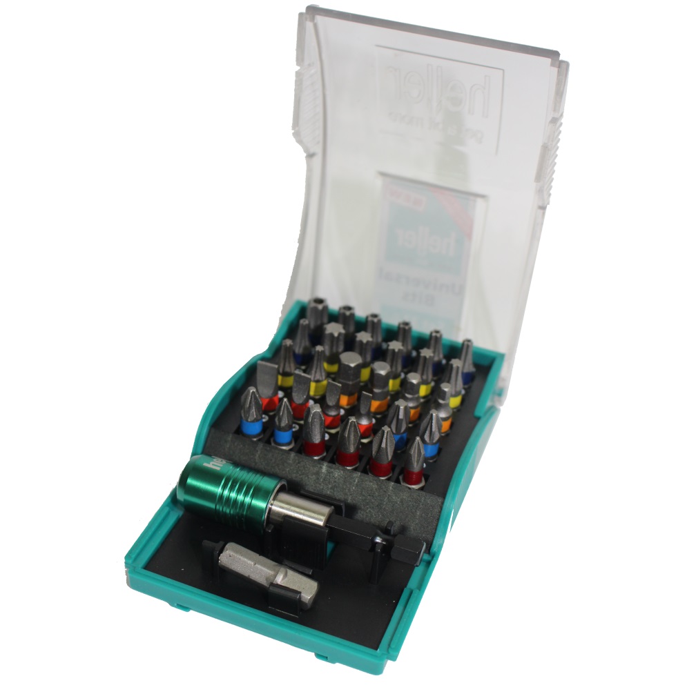 Heller Universal Bit Set - 32 Piece