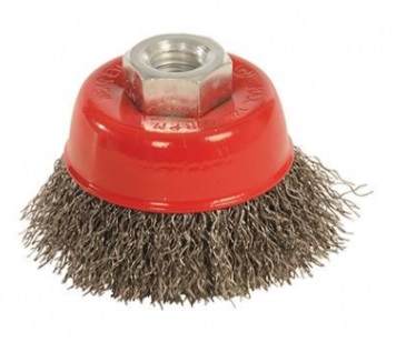 100mm Steel Crimp Cup - M14