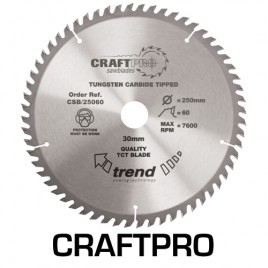 CRAFT SAW BLADE 250MM X 60T X 30M SAWBLADE