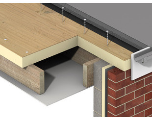 Helical Flat Roof Fixing BZP