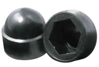 Black Unicap Bolt Caps
