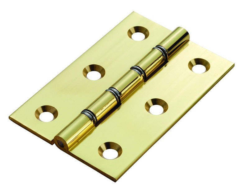 DSW Brass Polished Butt Hinges