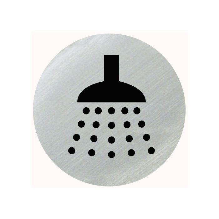 75mm Dia Disc Shower Symbol SAA