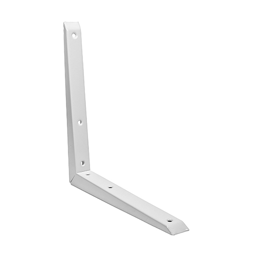 300x300mm Heavy Duty Mitred Shelf Bracket White