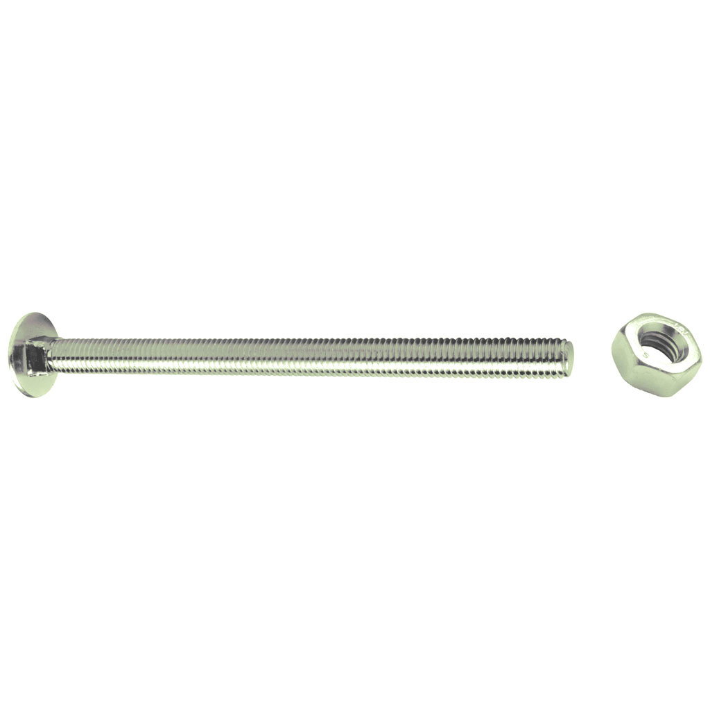 BZP Cup Square Hex Bolts & Nuts
