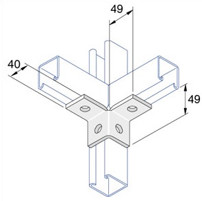 Unistrut Wing Fitting