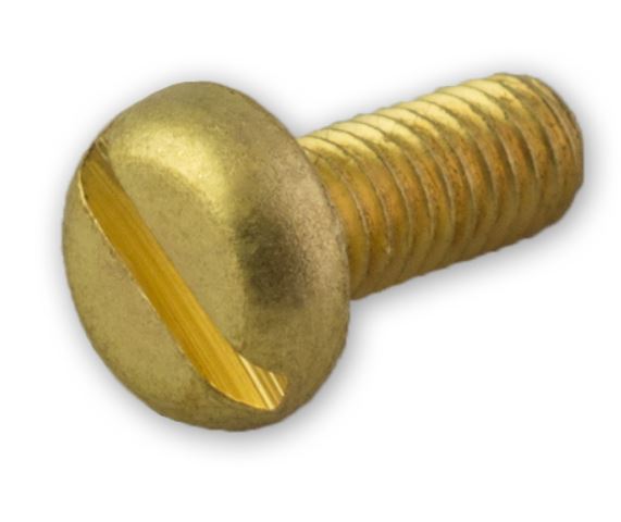 Brass Pan Head Slotted Machine Screw