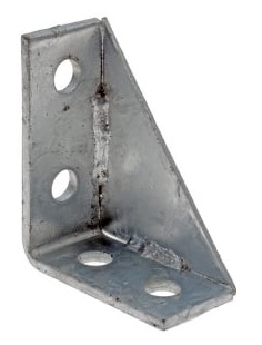 AB2070 Braced 90o Channel Angle Brackets