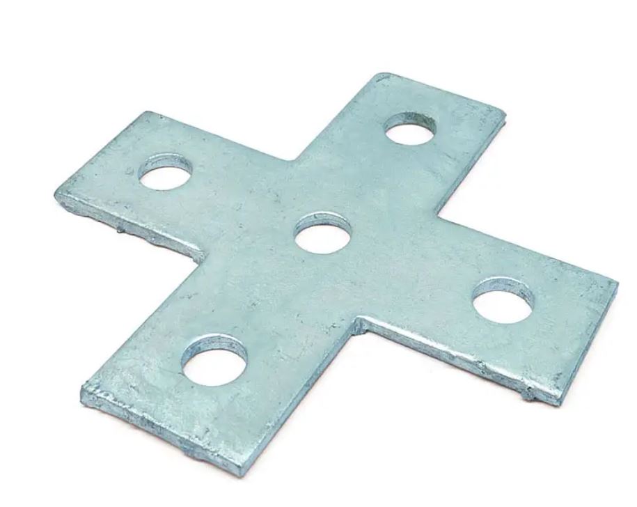 FP1090 4/5 Hole Flat Channel Cross Bracket