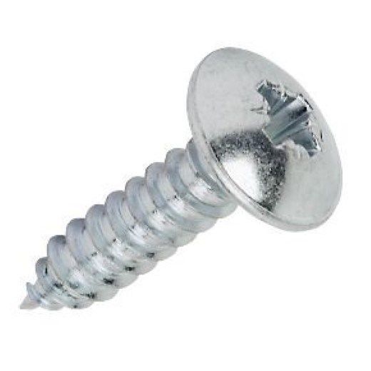 BZP Flange Hd Pozi Self Tapping Screw