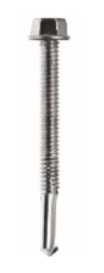 St/St Hex Head Self Drill Screws