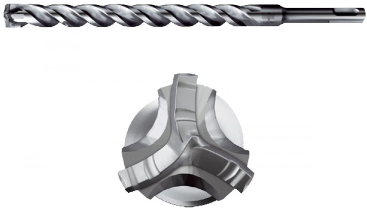 Trijet SDS Plus Hammer Bits