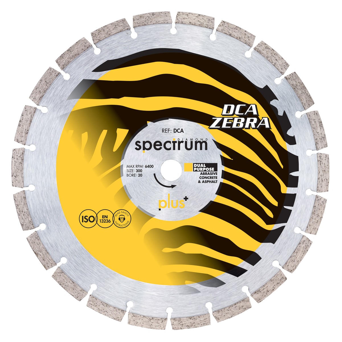 DCA 300mm Dual Purpose Diamond Blade (Asphalt & Concrete)