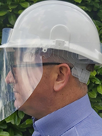 Clear Faceshield Helmet Visor