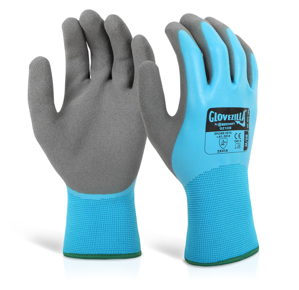 Waterproof Latex Grip Glove