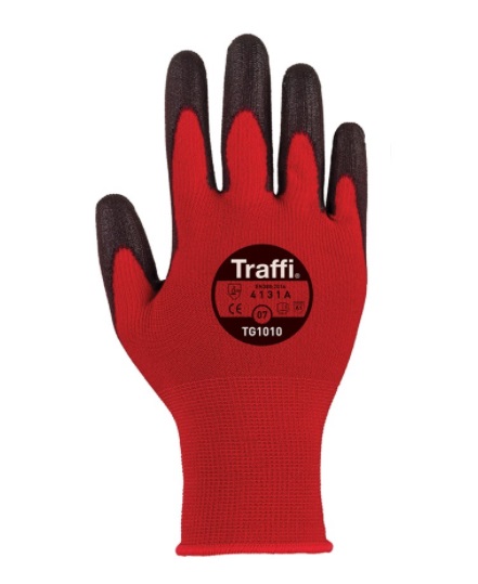 Classic 1 TraffiGlove Red TG1010