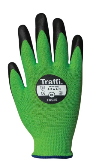Secure TraffiGlove Green
