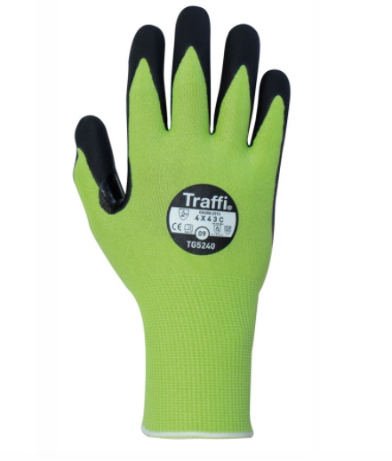 LXT TraffiGlove Green TG5240