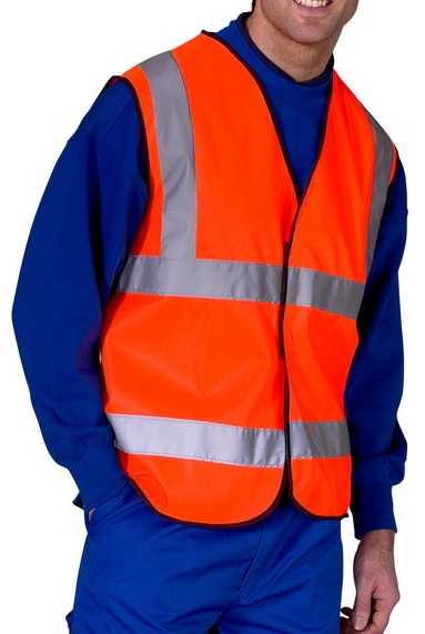 Hi Vis Waistcoat Class 2 Orange