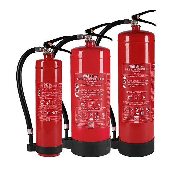 Watermist Portable Fire Extinguishers