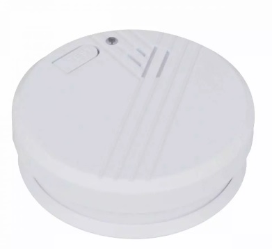 9V Battery Smoke Alarm c/w Battery