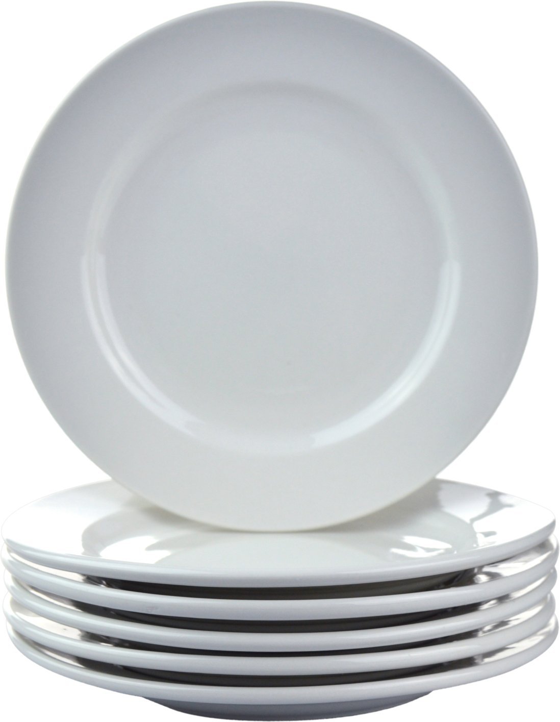 Plain White Porcelain Dinner Plate