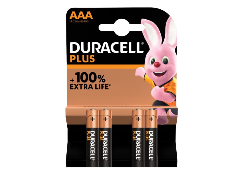 AAA Alkaline Batteries 1.5v (pk4)