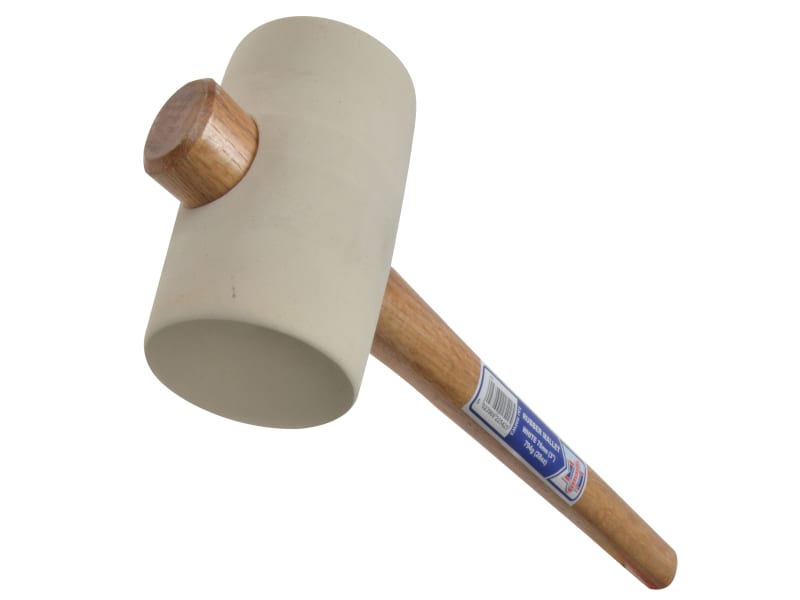White Rubber Mallet 76mm (3 inch)