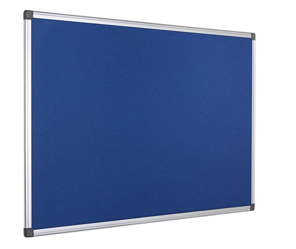 1200x900 Blue Felt Board (Aluminium Frame)