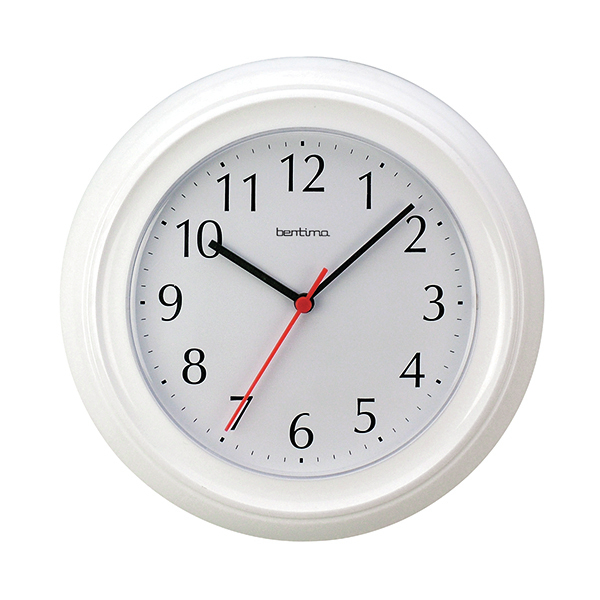 Black 12 Hour Wall Clock