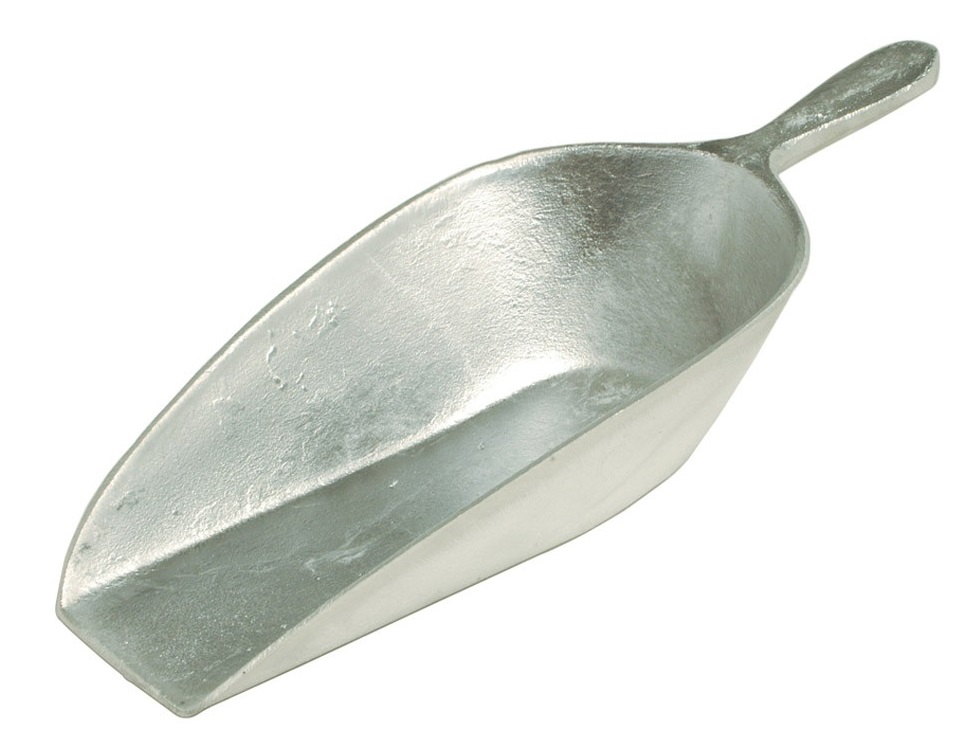 Concrete Hand Scoop - Aluminium
