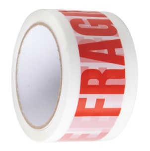 48mmx66m 'Fragile' Packing Tape