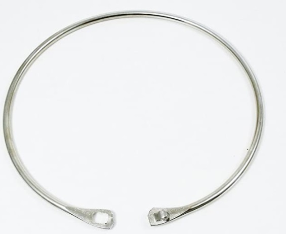 Large 120mm Jailors Key Ring