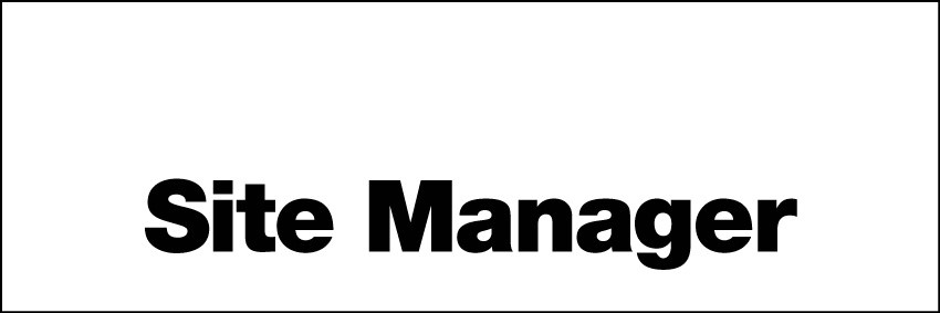 Site Manager Sign 300x100mm RP