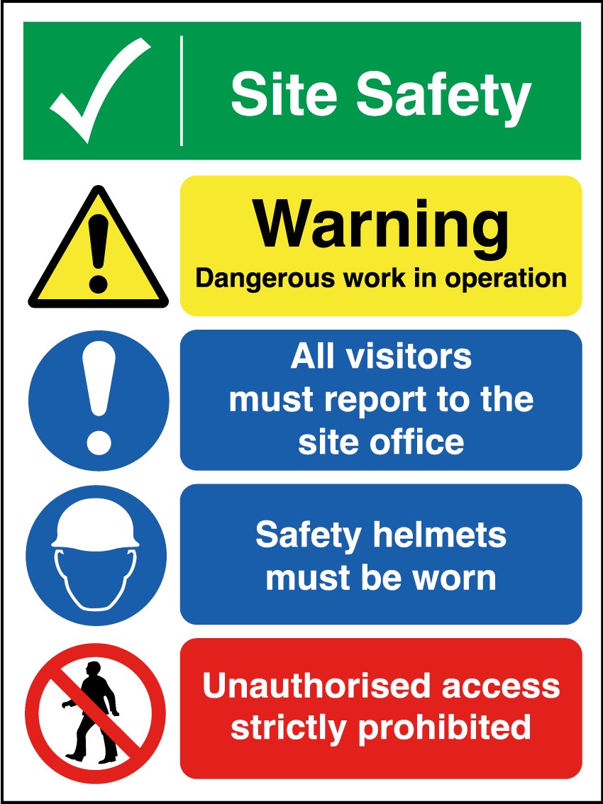Site Safety Sign