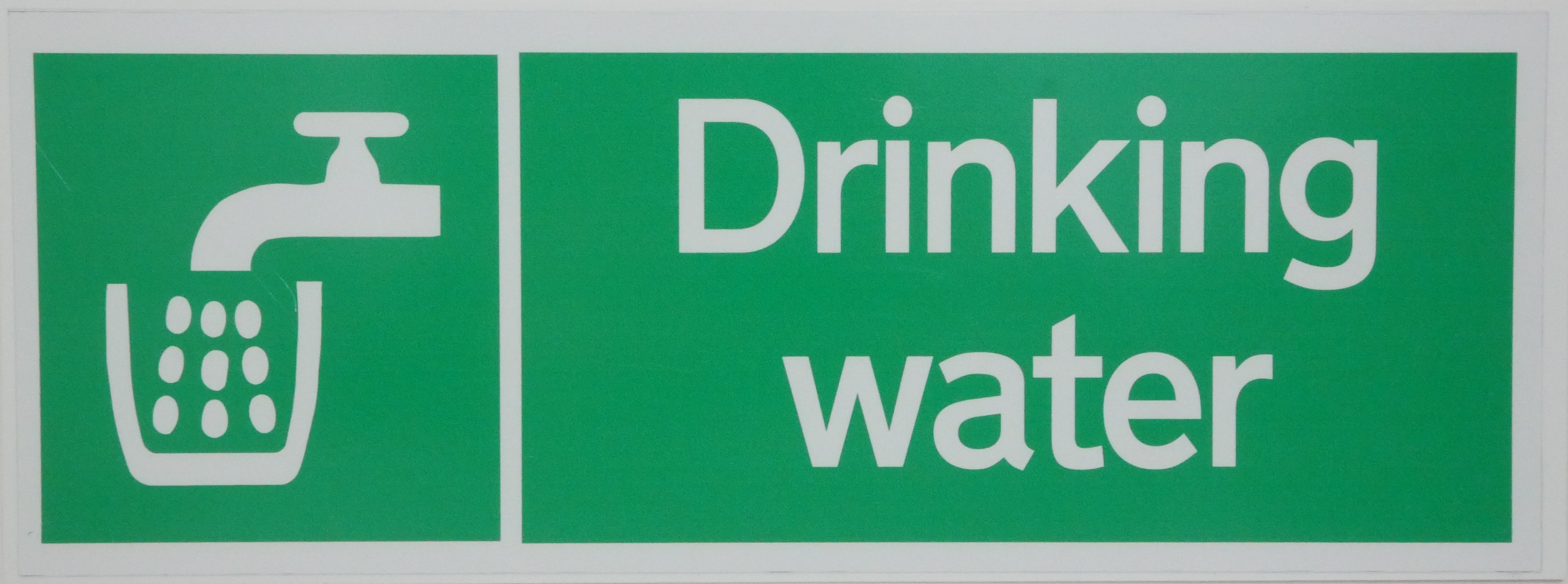 Drinking Water 400x150mm RP