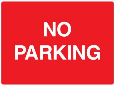 No Parking - Zintec
