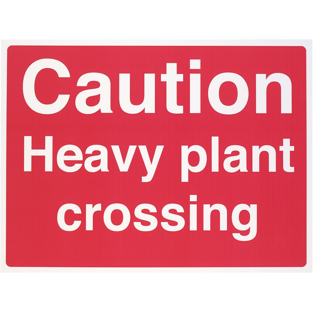Heavy Plant Crossing - Zintec