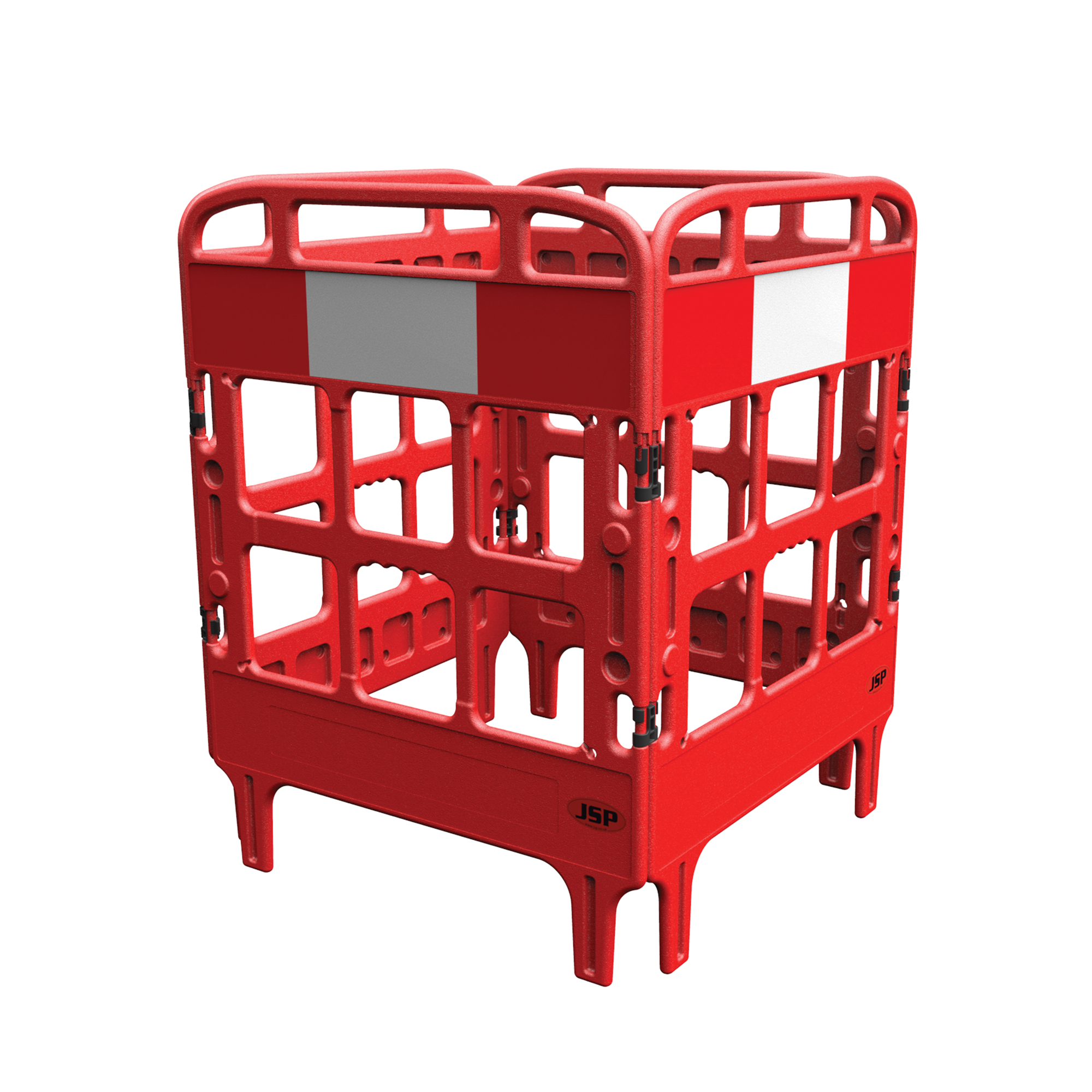 Portagate® 4 Gate Barrier Red Reflective
