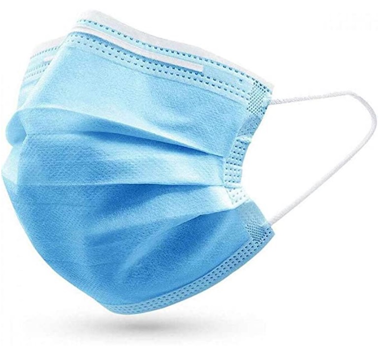 Disposable Face Mask - (Pack of 50)