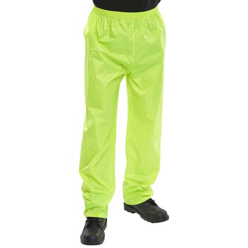 Nylon B-Dri Trousers Yellow L